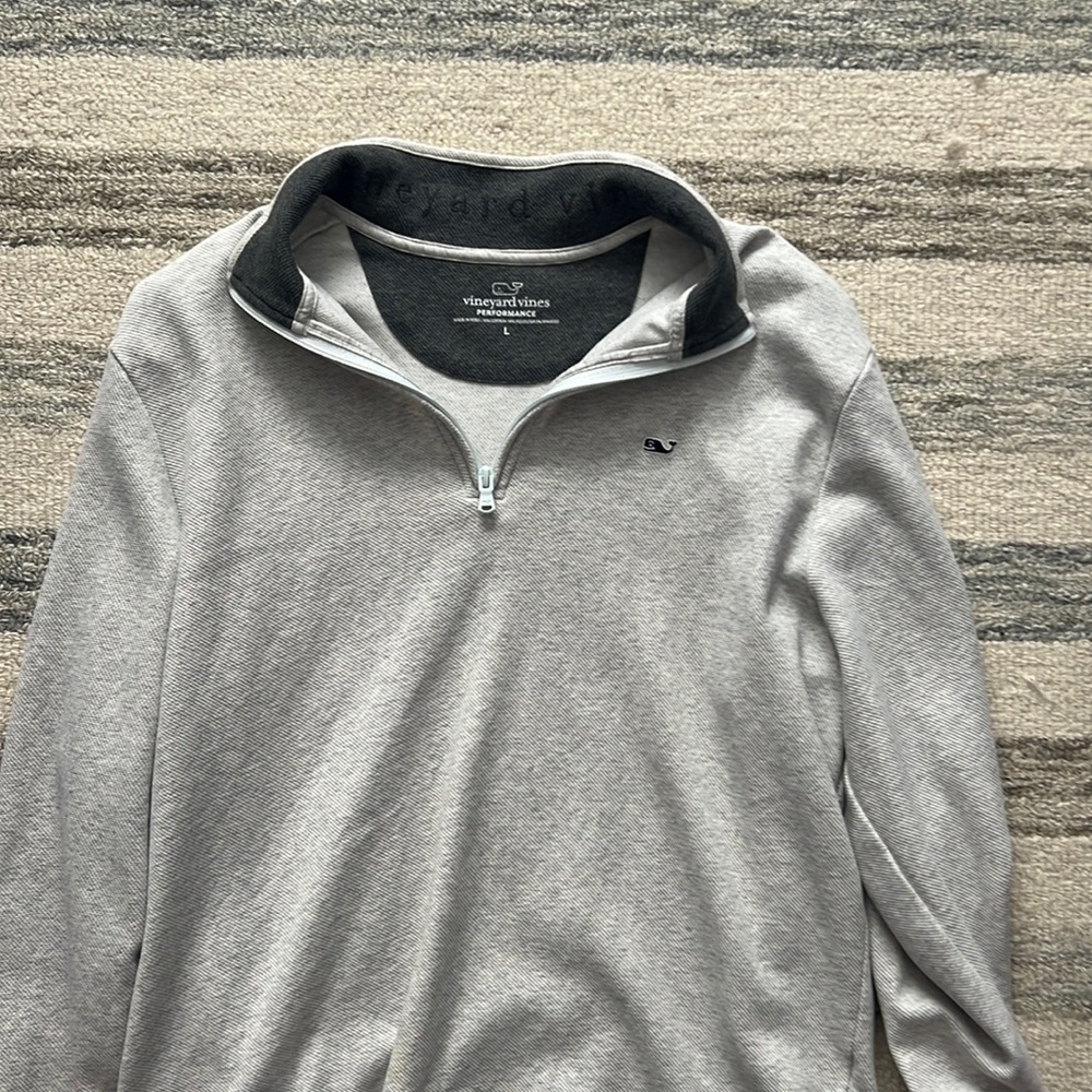 Mens Vineyard Vines Pullover Grey size L